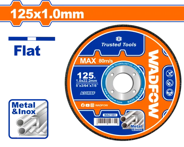 Wadfow Abrasive Metal Cutting Disc [WAC1351]