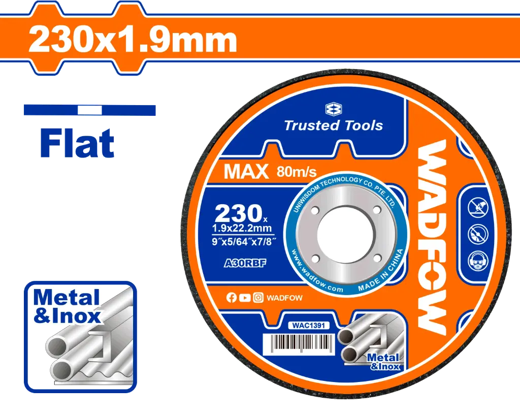 Wadfow Abrasive Metal Cutting Disc [WAC1391]