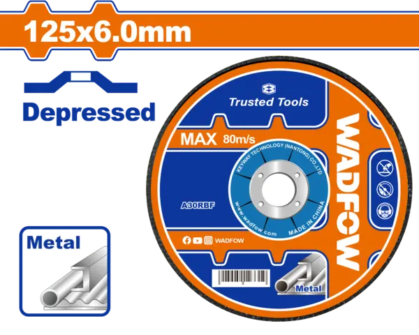 Wadfow Abrasive Metal Grinding Disc [WAC1353]