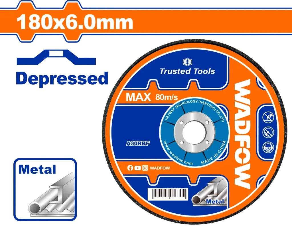 Wadfow Abrasive Metal Grinding Disc [WAC1373]