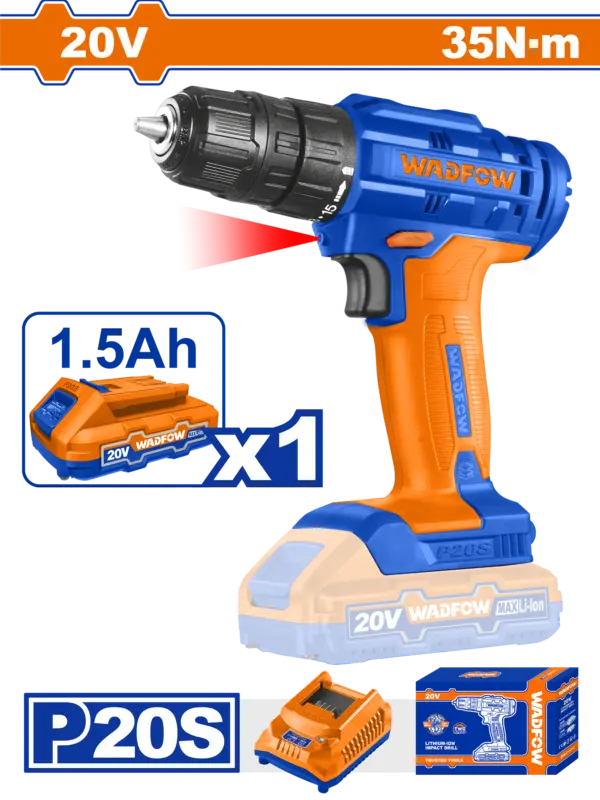 Wadfow Cordless Drill [WCDP511]