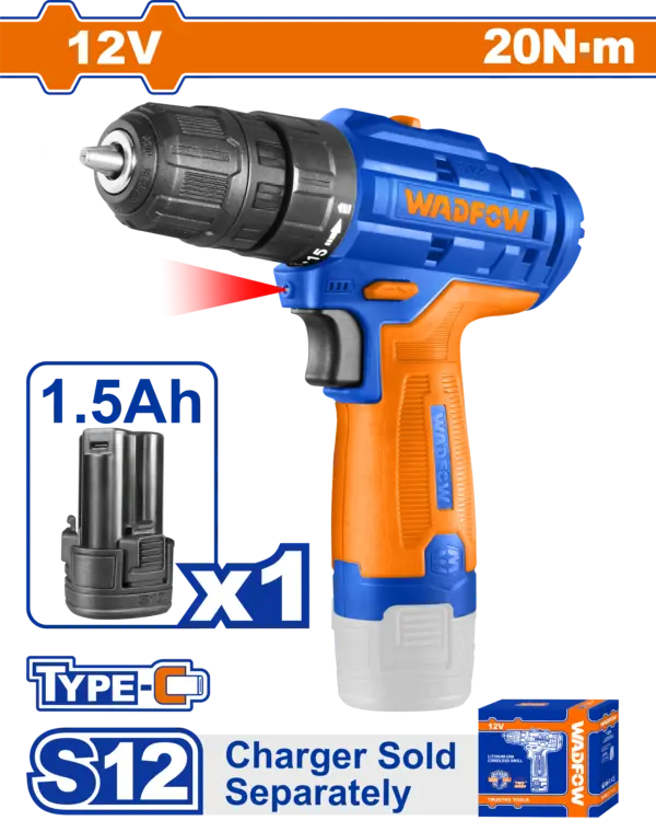 Wadfow Cordless Drill [WCDS520]