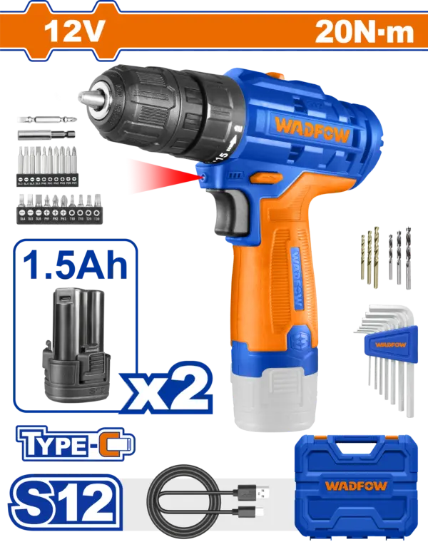 Wadfow Cordless Drill [WCDS525]