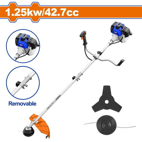 Wadfow Gasoline Grass Trimmer And Brush Cutter [WGM2543]