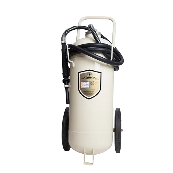 Lords Foam Trolley Fire Extinguisher 50Ltr UL 162 FM 5130 Fomtec BSI Approved (ISO 9001 Certified )