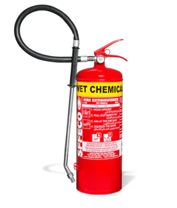 Sffeco Wet Chemical Fire Extinguisher 6Ltr [FIR-07072]