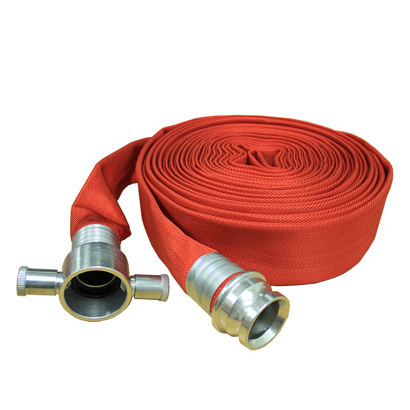 Zyfire Hydrant Hose Red Color Ul&Fm Approved Dj Wp28 Bar 2.5"