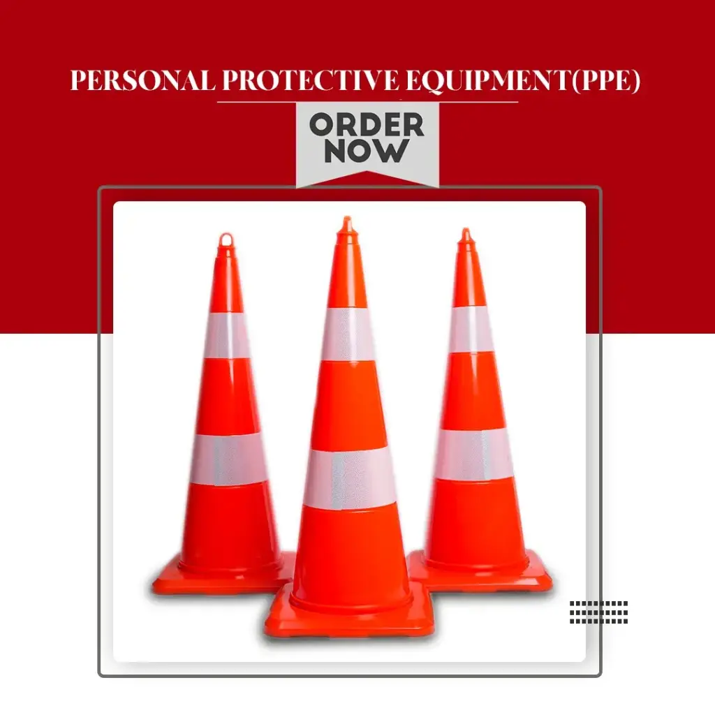 Reflective Cone Big - 90 Cm En13422:2019 Iso 9001:2015