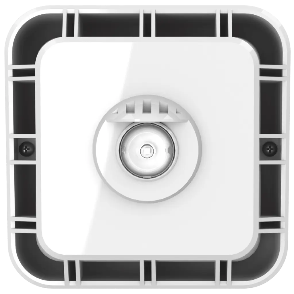 Zeta Addressable Xtratone Sounder Beacon, White Plastic, White Flash, Fyreye Ii Protocol [42-618 MKII-AXTB/W]