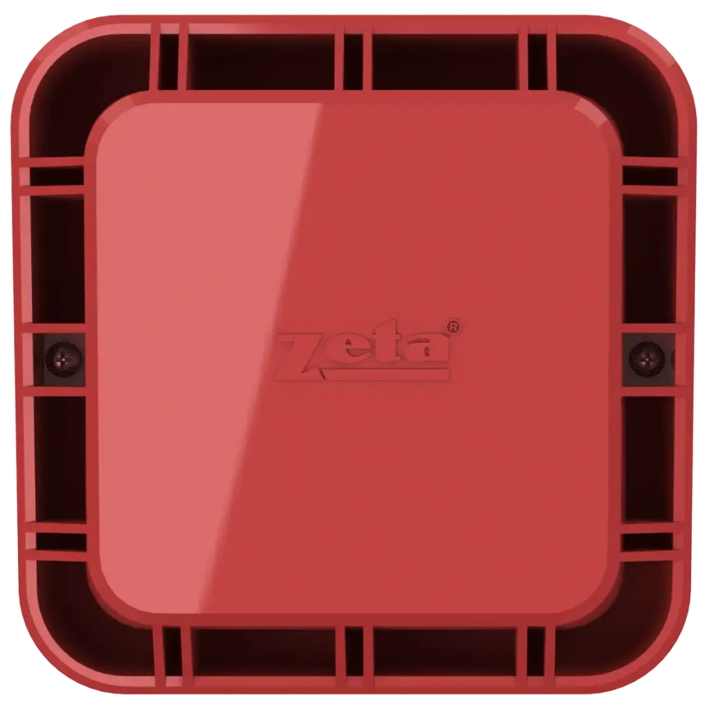 Zeta Addressable Xtratone Sounder, Red, Fyreye Ii Protocol [42-610 MKII-AXT/R]