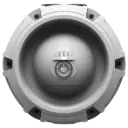 Zeta Addressable Raptor Sounder Beacon, White Plastic, White Flash [42-638ZRAPB/W]