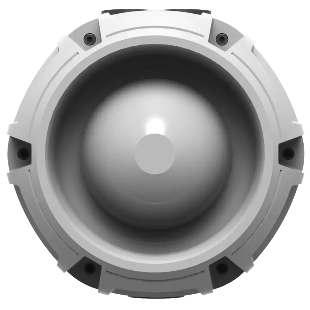 [42-636 ZRAP/W] Zeta Addressable Raptor Sounder, White [42-636 ZRAP/W]