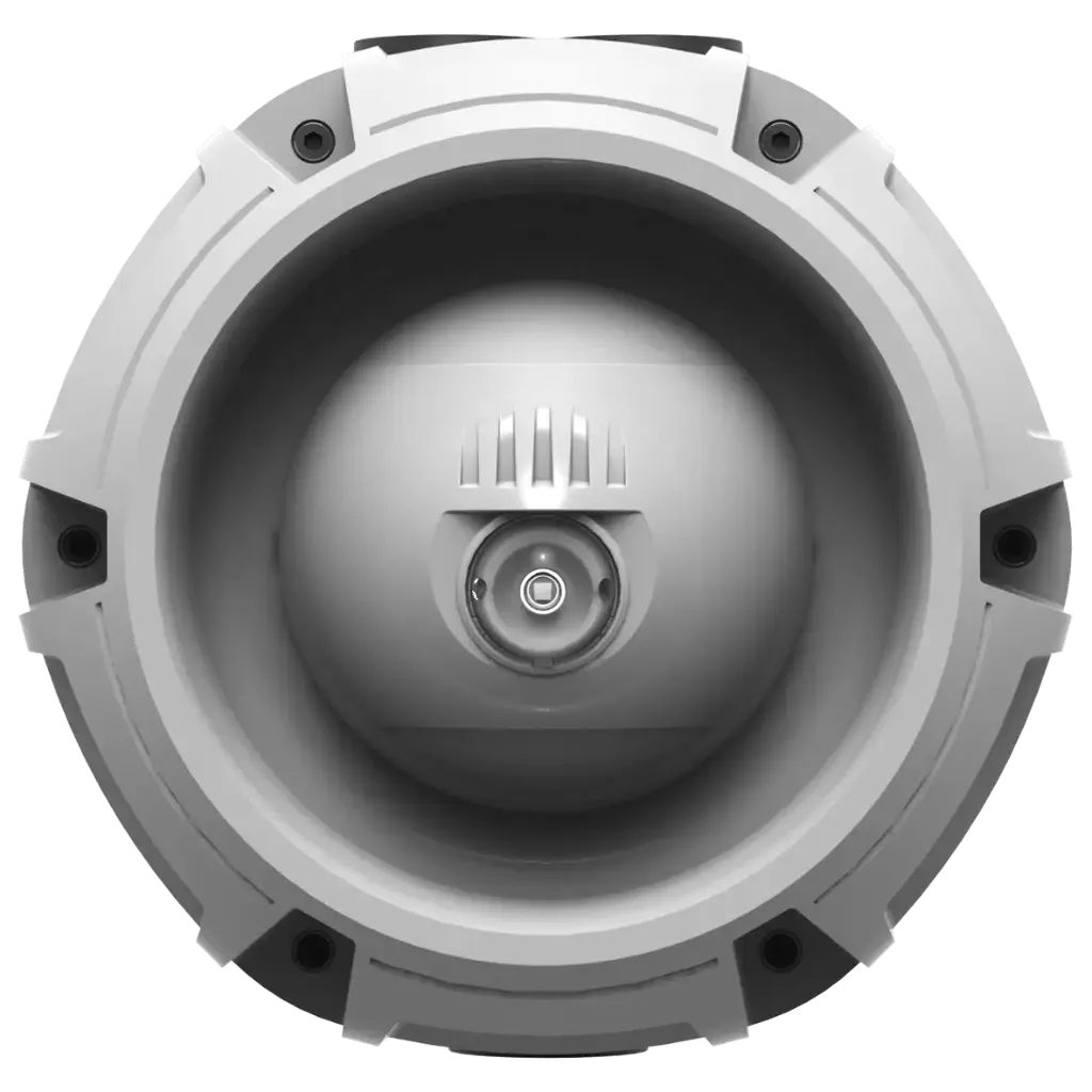 Zeta Conventional Raptor Sounder Beacon, White Plastic, White Flash [42-633 ZRPB/W]