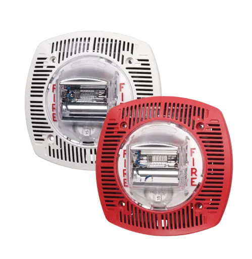 [180-160/WSSPK24-
15/75WR] [180-160/Wsspk24-
15/75Wr] Speaker/Strobe, 25 Or 70.7 Vrms, Fixed 15/75 Candela, Wall Mount, Shipped With Gblp Back Box, Fire Text, Red Faceplate