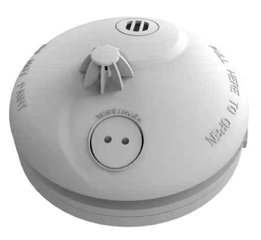 [47-038 ZT-MAINS-5] [47-038 ZT-MAINS-5] Zeta mains photoelectric smoke alarm with 9v battery back-up