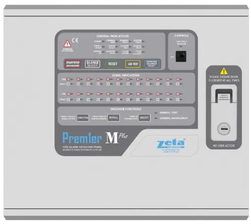[PMP-REP] [PMP-REP] Zeta premier M+ Conventional repeater panel (active, 1 per panel)