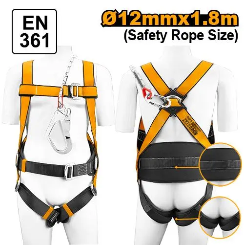 [HSH501802] Ingco Safety Harness - C12 [HSH501802]