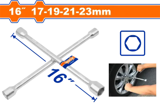 [WTH8316] Wadfow Cross Rim Wrench 16" [WTH8316]