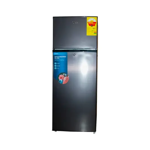 [MDRT187FGG28] Midea 128Ltrs Double Door Top Mount Fridge [MDRT187FGG28]