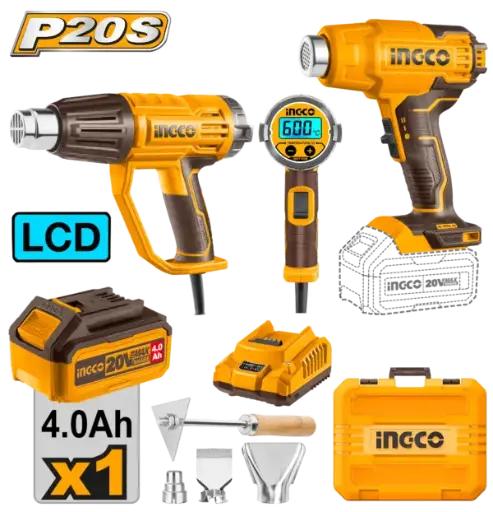 [COSLI240201] Ingco Heat Gun Combo Kit [COSLI240201]