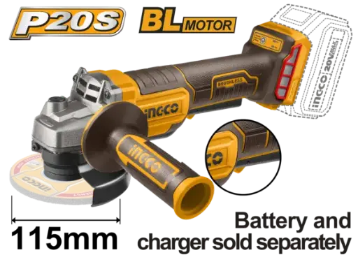 [CAGLI211156] Ingco Cordless Angle Grinder [CAGLI211156]