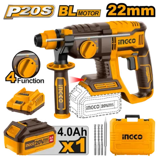 [CRHLI202081] Ingco Cordless Rotary Hammer [CRHLI202081]