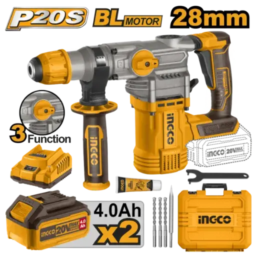 [CRHLI202882] Ingco Cordless Rotary Hammer [CRHLI202882]