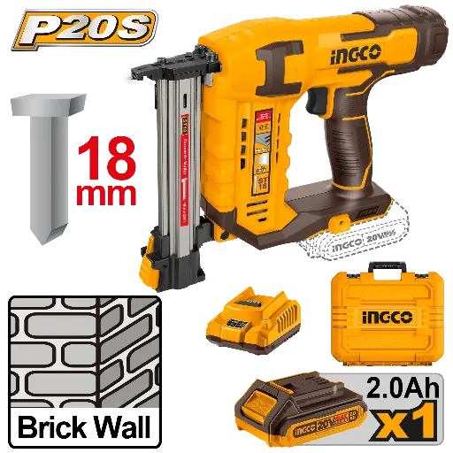 [CSTLI3808] Ingco Cordless Brick Nailer [CSTLI3808]