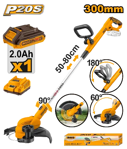 [CGTLI203285] Ingco Cordless Grass Trimmer [CGTLI203285]
