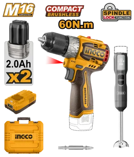 [CKLI1628] Ingco Cordless 2 Pcs Combo Kit [CKLI1628]