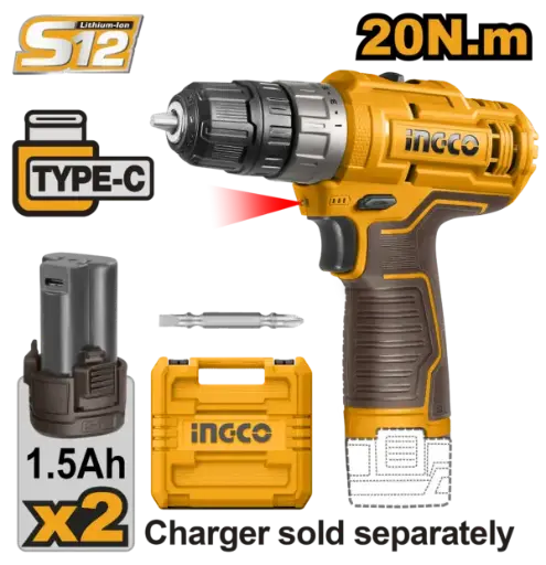 [CDLI12202] Ingco Cordless Drill [CDLI12202]