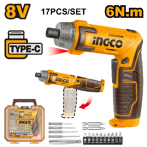 [CSDLI08025] Ingco Cordless Screwdriver [CSDLI08025]