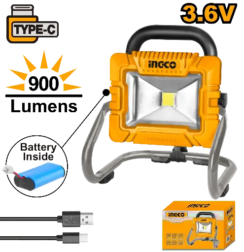 [HRLF4415] Ingco Cordless Portable Lamp [HRLF4415]