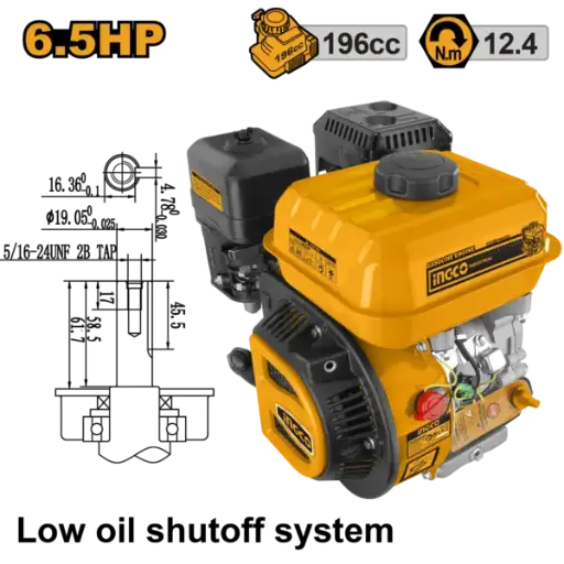 [GEN1682] Ingco Gasoline Engine [GEN1682]