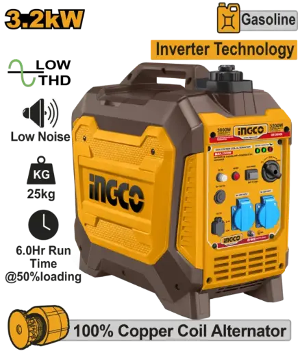 [GEI35006] Ingco Inverter Gasoline Generator [GEI35006]