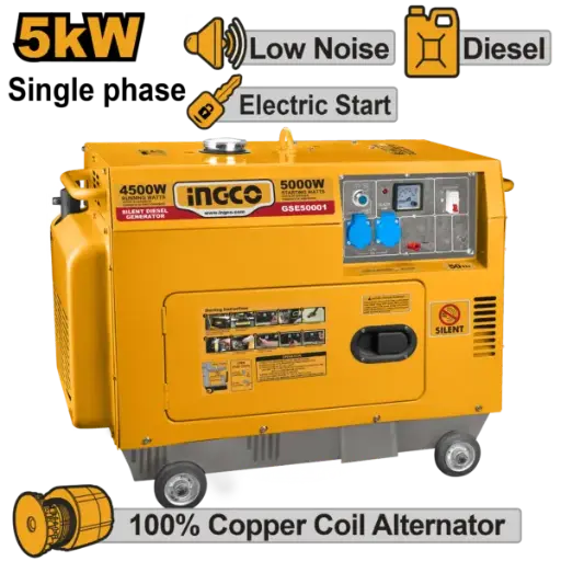 [GSE50001] Ingco Silent Diesel Generator [GSE50001]