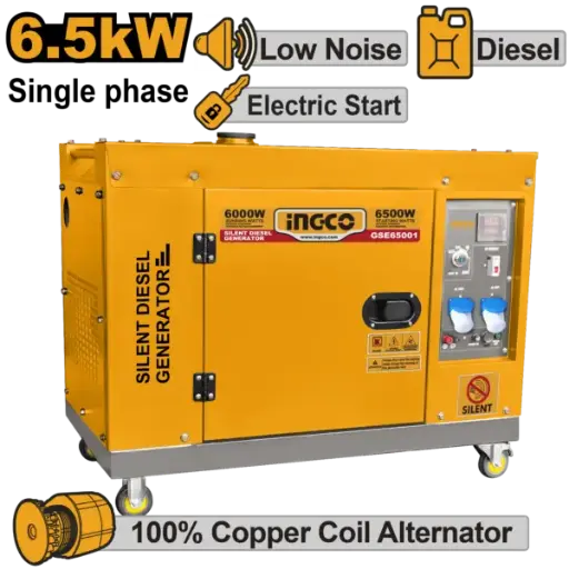 [GSE65001] Ingco Silent Diesel Generator [GSE65001]