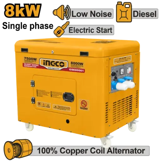 [GSE80001] Ingco Silent Diesel Generator [GSE80001]