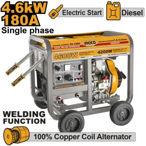 [GDW65001] Ingco Diesel Welder Generator [GDW65001]