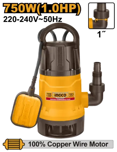 [SPD7508] Ingco Sewage Submersible Pump [SPD7508]