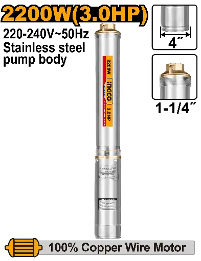 [DWP22001] Ingco 4" Deep Well Pump [DWP22001]