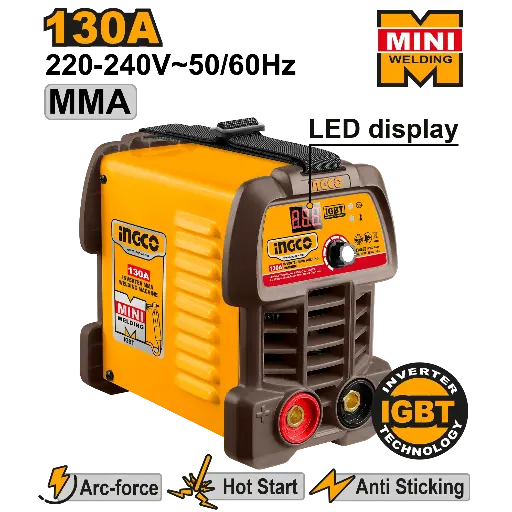 [ING-MMA13049] Ingco Inverter Mma Welding Machine [ING-MMA13049]