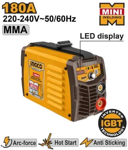 [ING-MMA18058] Ingco Inverter Mma Welding Machine [ING-MMA18058]