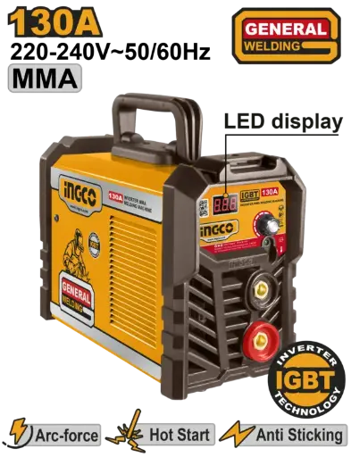 [ING-MMA13028] [ING-MMA13028] Ingco Inverter Mma Welding Machine
