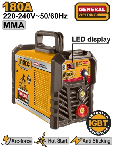 [ING-MMA18028] Ingco Inverter Mma Welding Machine [ING-MMA18028]