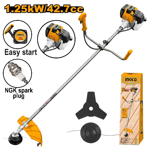 [GBC5434411] Ingco Gasoline Grass Trimmer And Brush Cutter [GBC5434411]