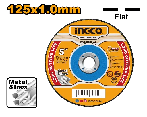 [MCD101251] Ingco Abrasive Metal Cutting Disc [MCD101251]