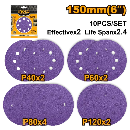 [AKRS150103] Ingco Purple Sanding Disc [AKRS150103]