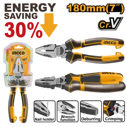 [HHCP28180] Ingco High Leverage Combination Pliers [HHCP28180]