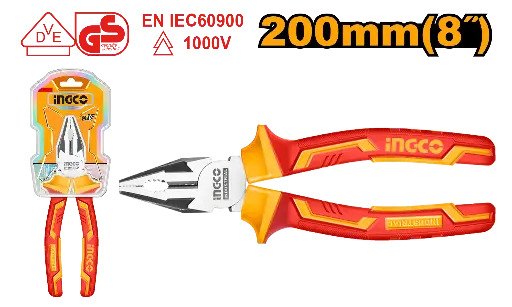[HICP28208] Ingco Insulated Combination Pliers [HICP28208]